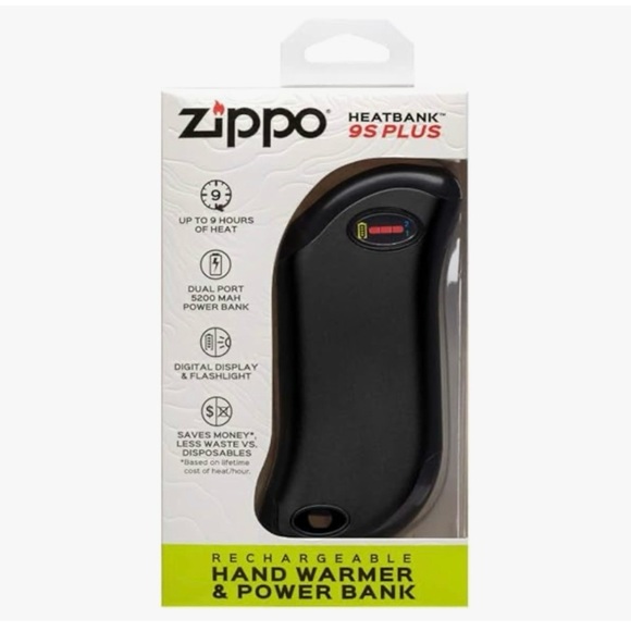 NEW Zippo Heatbank Rechargeable Hand Warmer - Picture 1 of 9